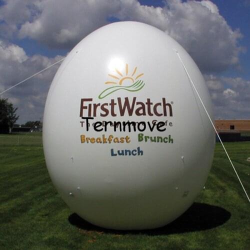 Giant Easter egg balloon PVC advertising Promotion Helium Balloones floating helium balloons custom large sky faly balloon