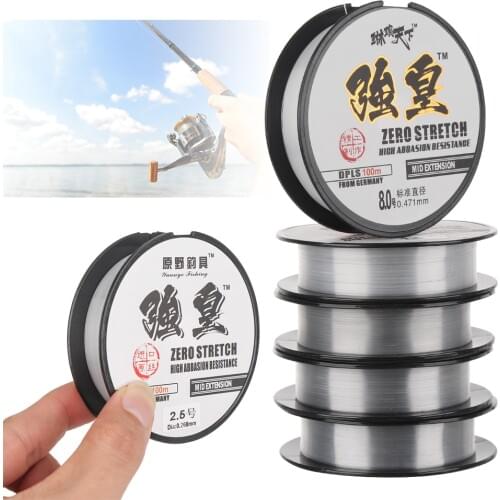 100M Nylon Fishing Line Monofilament Japanese Material for Saltwater Carp Fishing Fluorocarbon Fishing Angling Lline Fly Line