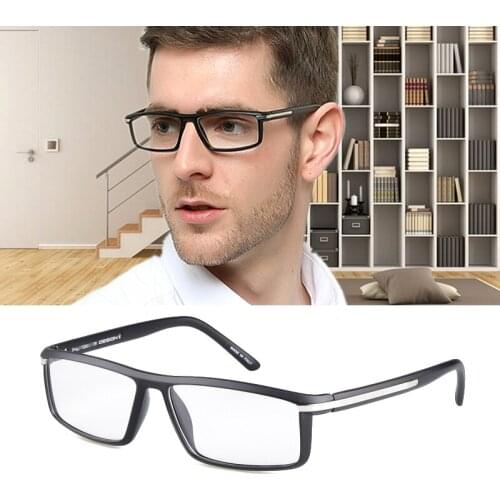 High Quality Rectangle TR90 Glasses Frame for Men Women Unisex Transparent Eyewear Myopia Optical Eyeglasses oculos de grau