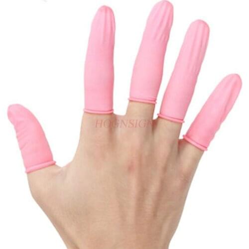 Rubber Finger Sets Fingertips One-time Non-slip Wear-resistant Labor Insurance Waterproof Flip Page Counting Beauty Sale