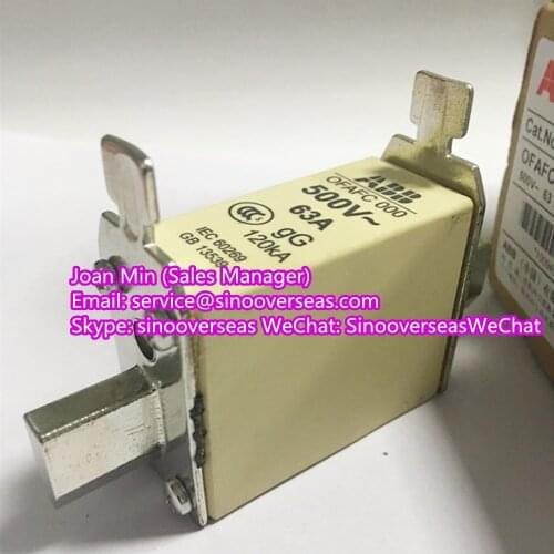 Low-voltage Fuses OFAFC3GG315 OFAFC3GG355 OFAFC3GG400 OFAFC3GG425 OFAFC3GG500 OFAFC3GG630