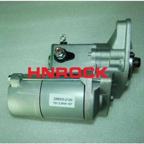 NEW STARTER MOTOR 228000-2120 228000-2121 28100-05030 28100-54270 28100-54340 FOR TOYOTA HIACE HILUX LAND CRUISER 2.4L