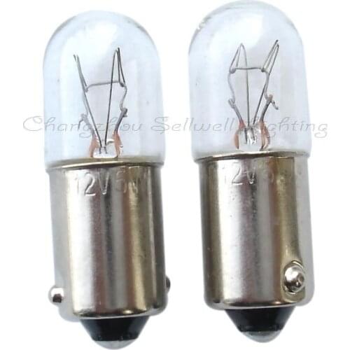 Great!miniaturre Lamps Bulbs Ba9s T10x28 C-2f 12v 5w A240