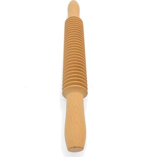 Noodles Rolling Pin Noodle Cutter Thread Rolling Pin Pasta Stick Noodle Cutter Pattern Noodle Stick Beech
