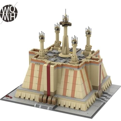 NEW BuildMOC the TEMPLE Blocks Star Series wars Laboratory Toy Building Blocks Bricks Compatible Toy gift