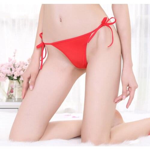 1pc Hot Sale Women Sexy Panties Bandage Lace Transparent Bandage G-string Thongs Underwear Briefs Bragas Tangas Knickers #WT