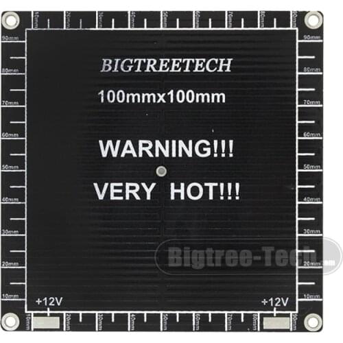 100*100*2mm Mini Aluminium Heatbed Heat Plate for OpenBuilds