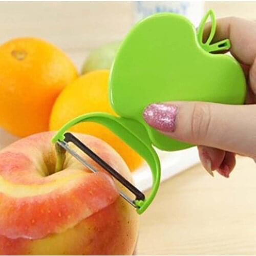2Pcs Folding Vegetable Peeler Citrus Fruit Peeler for Cocktails Carrot Apple and Potato Peeler