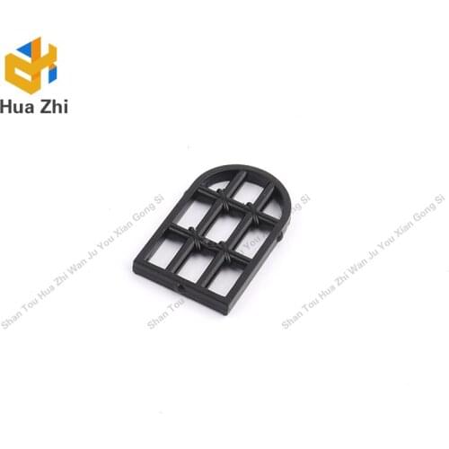 "Building Blocks Parts 30045 10PCS Window 1 x 2 x 2 & 2/3 Pane Twisted Bar with Rounded Top LEGOING MOCS Education"