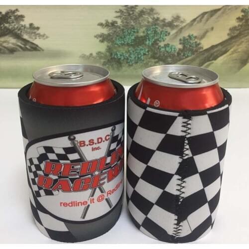 200pcs/lot Promotional Custom Stubby Cooler Holder Thermos Insulated Bag Can Cooler Wedding Bolsa Termica For Picnic Beer Food