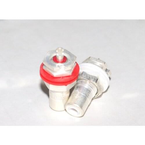 4Pcs CMC-826-AG CMC RCA Audio Female socket Connector Silver Plated for DIY amp