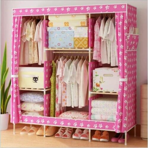 Factory Price Solid Wood Wardrobe length 150 cm