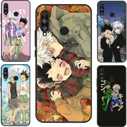 Gon Killua Hunter x hunter HxH Anime For Huawei P20 Lite P30 P40 Pro P Smart 2019 2021 Nova 5T Case For Honor 10i 20 8A 8X 9X