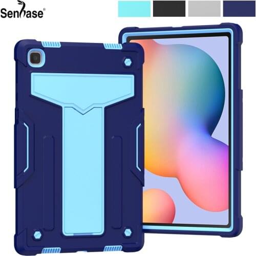 Kids Safe PC Silicon Hybrid Shockproof Anti-fall Stand Tablet Cover For Samsung Galaxy Tab A7 10.4 2020 SM-T500 SM-T505 Case