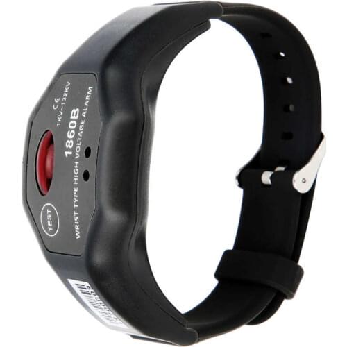 ETCR-1860B 1KV-132KV Wrist Watch High Voltage Detector Automatic Non-Contact Sensing Security High Voltage Alarm IP54 Waterproof