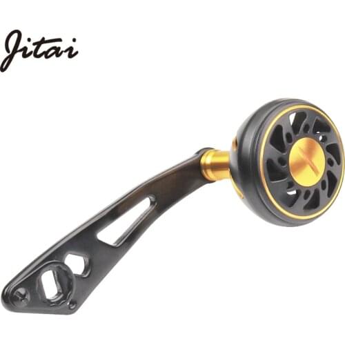 JITAI Aluminum Alloy 2000/3000 Series Knobs Fishing Reel Handle For Baitcasting Spinning Reels Fishing Tackle Tools Accessories
