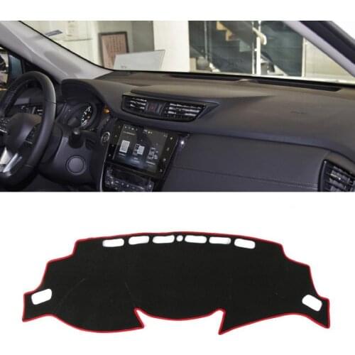 LBWS-303 Dashboard Cover Non-slip Anti-scratch Car Instrument Panel Sunshield Pad for X-TRAIL 2014-2016 Car Accessories