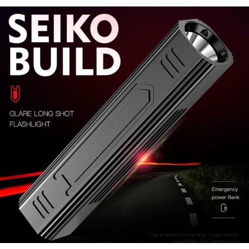 Bright-light USB Charging Mini Rechargeable Flashlight Portable Flashlight Ultra-bright Long Range Outdoor Carry-on Flashlight