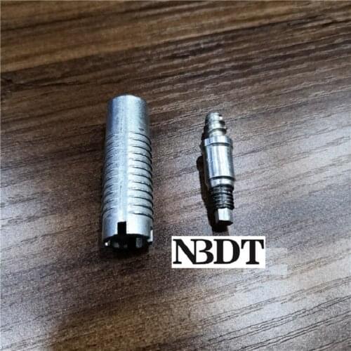 Zinc Alloy 2 In 1 Invisible Conceal Furniture Cabinet Assembling Connecting Dowel Thread E Nut Electromagnetic Drive