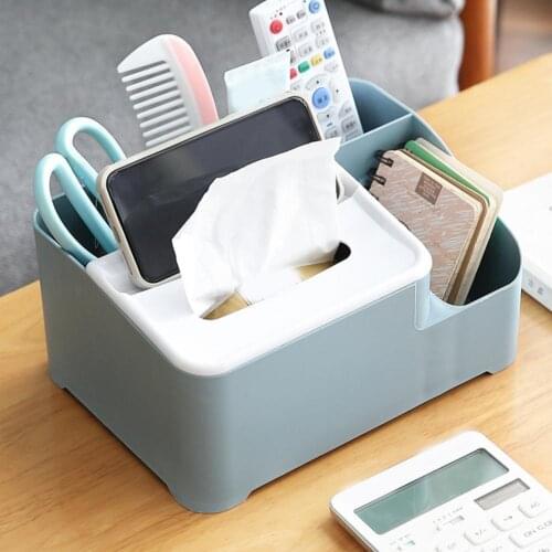 Plastic Makeup Organizer Box Cosmetics Storage Container Lipstick Holder Jewelry Organizer Beauty Case Wear-resistant Makeup Box