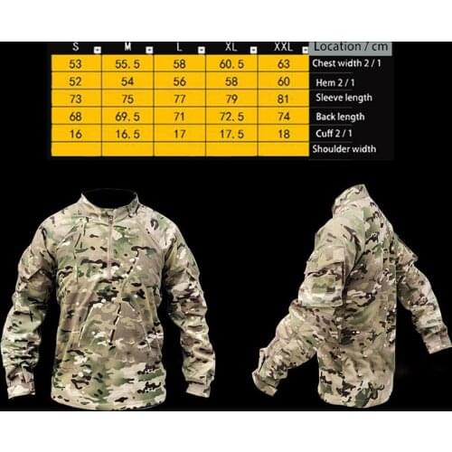 Genuine Mens Mens Wear Quick Dry Breathable Long Sleeves Outdoor Tactics T Neck Protective Zipper Frog