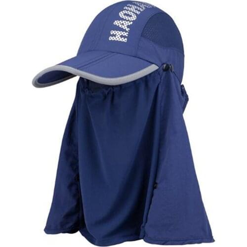 Outdoor Sports Cap HH017 Running Mountaineering Sun Hat Adjustable Quick Dry Hat Men Women UV-protection Sunshade Cap