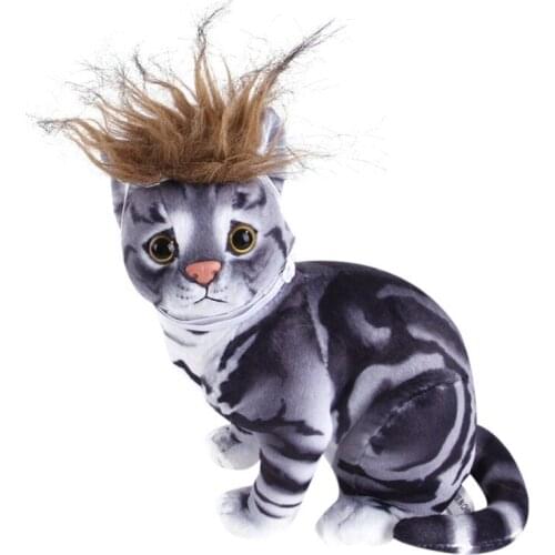 Funny Pet Messy Hair Headdress Halloween Dress Up Dog Cat Wig Accessories For Cats/Dogs Pet Hair Headdress