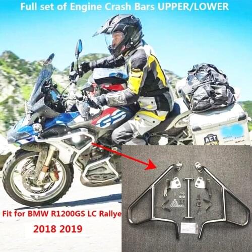 2018 2019 R1200GS Rallye Motorcycle Engine Guard Crash Bar Protector For BMW R1200GS LC Rallye 2018 2019 Motorbike new R 1200 GS