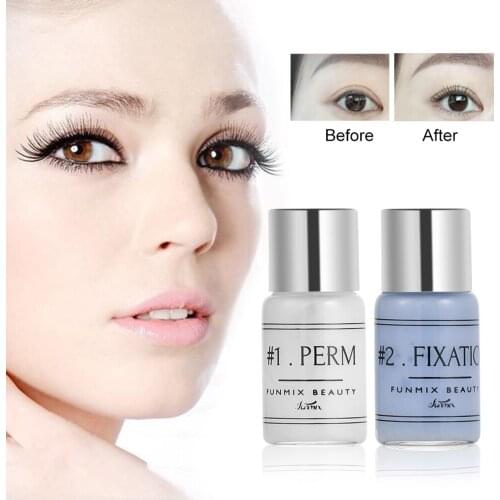 1/2 Pcs 5g Eyelash Perming Eyelash Curling Fixation Agent Kit Non-stimulating Long-lasting Lashe Perming Lift Curler Makeup Tool
