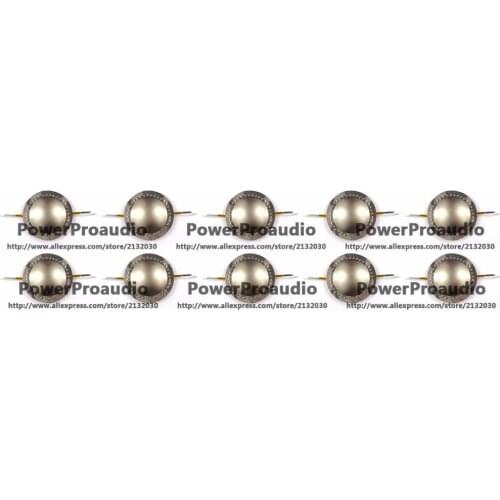 10 pcs 44.4 mm 44.5mm Flat Aluminium Wire Dome Diaphragm Tweeter Voice Coil