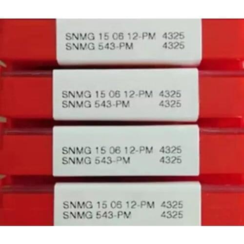 10PCS CARBIDE INSERT SNMG150612-PM4325
