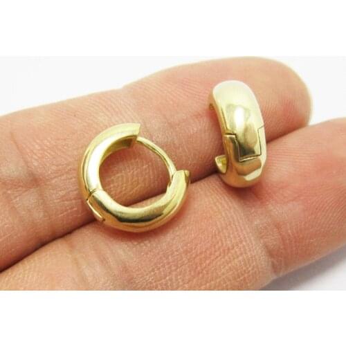 Brass leverback 14x12.5mm Round Earrings clasps Raw brass ear hooks -6pcs R1009