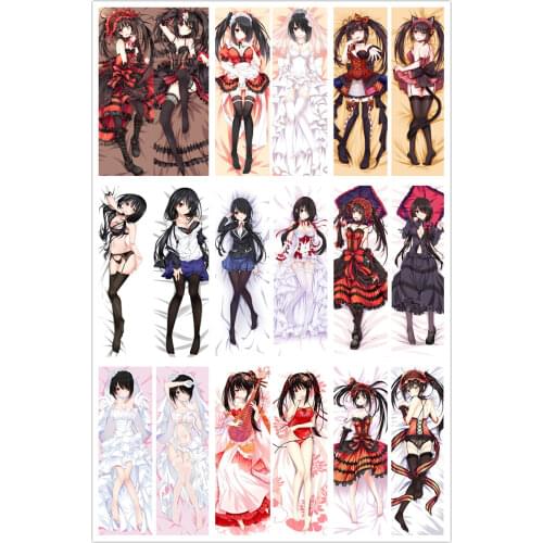 Dakimakura DATE A LIVE Kurumi Tokisaki Sexy GIRL Hugging Body Pillow Case Cushion Pillow Cover Gift