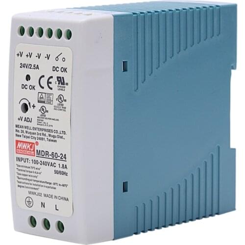 Din Rail power supply ac-dc driver voltage regulator power suply 110V 220V