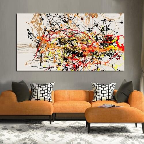 JQHYART Canvas Art Abstract Painting Home Decor Oil Painting Wall Pictures For Living Room Printed Paintings On Canvas No Frame