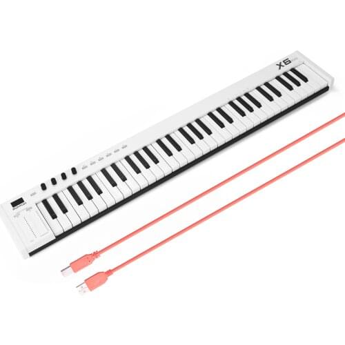 61-Keys Multi-funcation MIDI Keyboard Portable Electronic Piano Digital Orchestrations Keyboard Musical Instrument