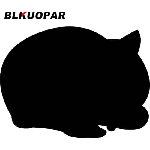 BLKUOPAR for Dog Icon Car Stickers Sunscreen Scratch-Proof Decals Waterproof Creative Windows Trunk Decor Car Door Protector