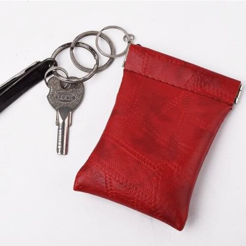 New High Capacity Key Wallet Keyring Coin Case Women Men Coin Housekeeper Keychain Purse Organizer Bag Car Keys Cover Holder