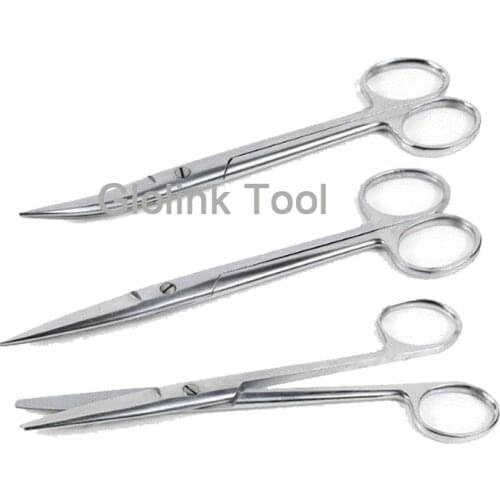 Stainless Steel Surgical scissors Medical scissors Household scissors Tissue Scissors Straight round 14cm/ 16cm/ 18cm