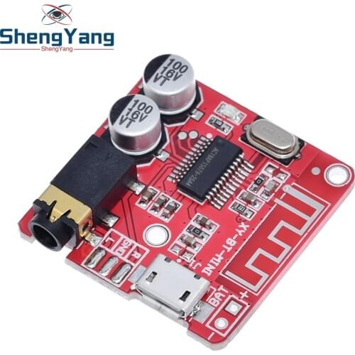 MP3 Bluetooth Decoder Board Lossless Car Speaker Audio Amplifier Board Modified Bluetooth 4.1 Circuit Stereo Receiver Module 5V