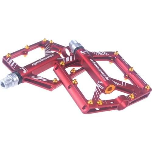 Shanmashi Bicycle Pedal Mountain Bike Pedals Alu Bearings Bike Flat Pedals For MTB Road Bike