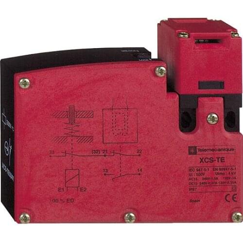 XCSTE7331 Plastic safety switch XCSTE - 2 NC - slow break - 1 entry tapped Pg 11 -120V