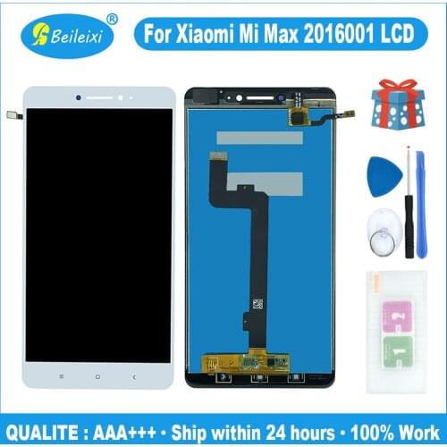 For Xiaomi Mi Max 2016001 2016002 Mi Max Prime LCD Display Digitizer Touch Panel Screen Assembly Replacement Accessory