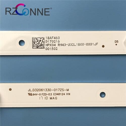 576MM LED Backlight strip 6 Lamp For 32 inch TV LE-8822A32QV900 JL.D32061330-017ZS-M 6V