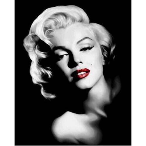 New Fashion 5D DIY Diamond Painting Cross Stitch Full Drill Diamond Embroidery Mosaic Diamond Wall Painting Sexy Beautiful Lady