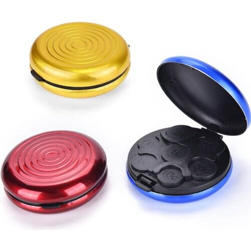 Anti-lost Euro Dollar Alloy Coin Dispenser Alloy Coin Dispenser Oraginal Coin Storage Box Money Boxes Coin Dispenser Holder