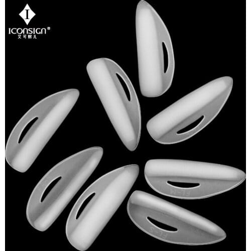 50 Bags/lot Eye lashes lift Tools Silica Gel Patch Perming Rods 4 different size lashes curling perm stickers