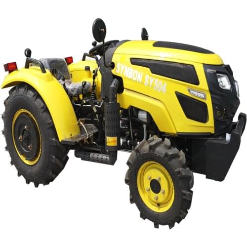 Chinese Farm Construction Agricultural Equipment Small Tractors Mini 4x4 Four Wheel Tractors