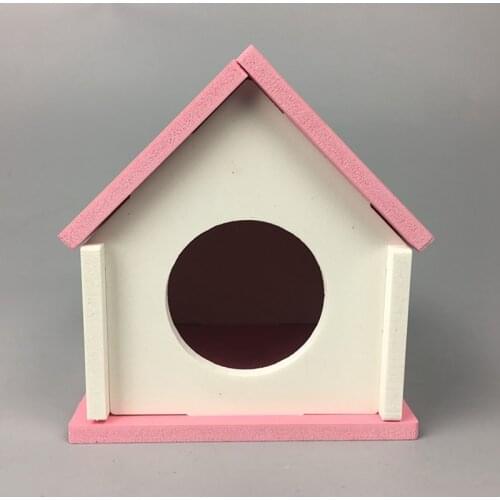 Hamster Cage Mini House Detachable DIY Small Animal Hideout House Hamster House Toy Cage for Hamster Rats Guinea Pig Supplies