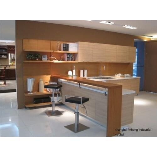Melamine/mfc kitchen cabinets(LH-ME040)